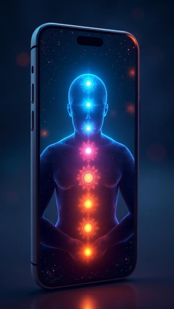 GF App Chakra Healing visualization