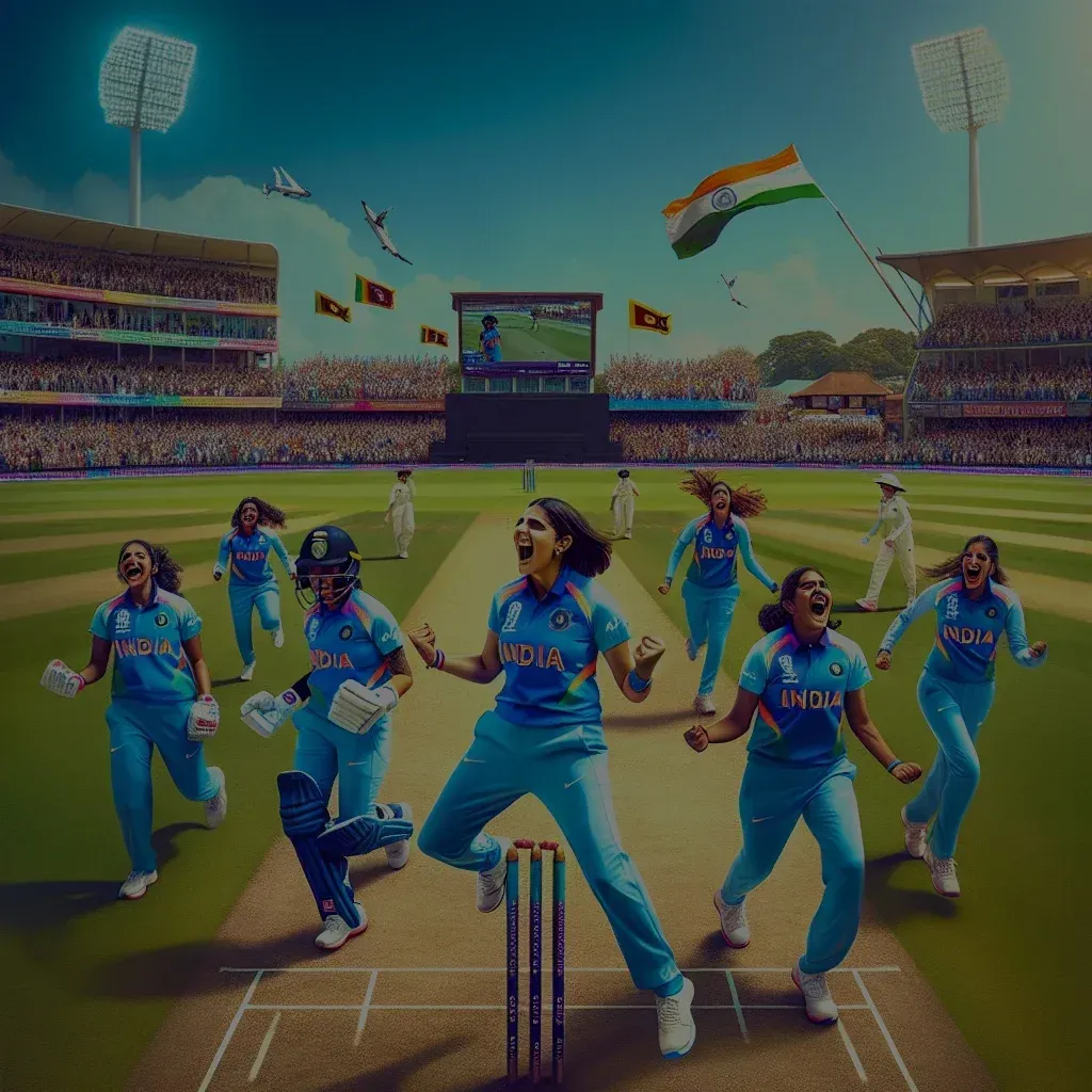 India Women Triumph Over Sri Lanka Women in Epic Match