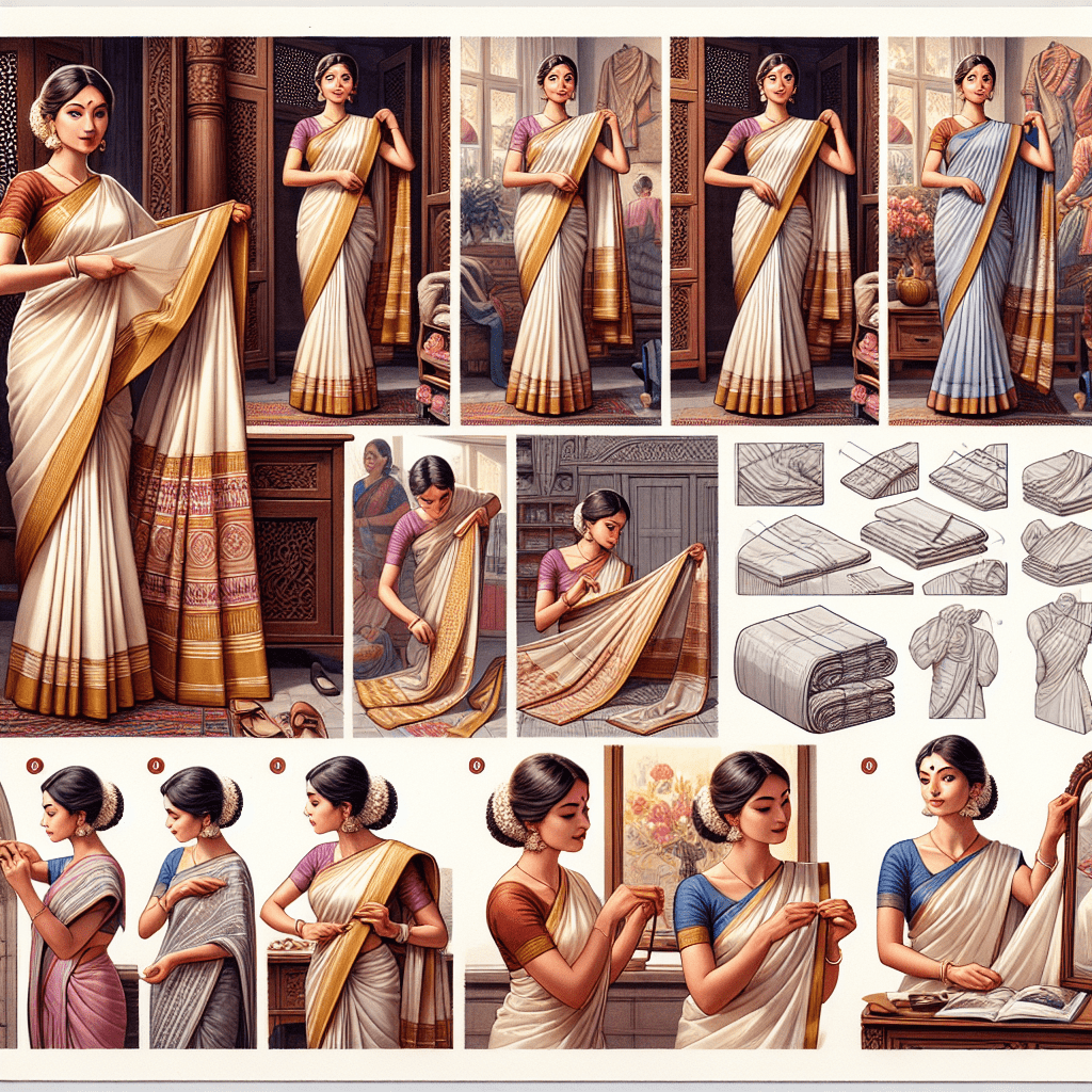 Mastering The Art Of Draping A Saree: A Comprehensive Guide